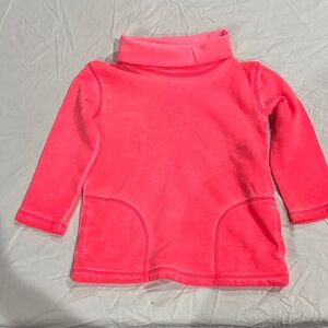 Cherokee Vibrant Pink Kids Turtleneck Sweater